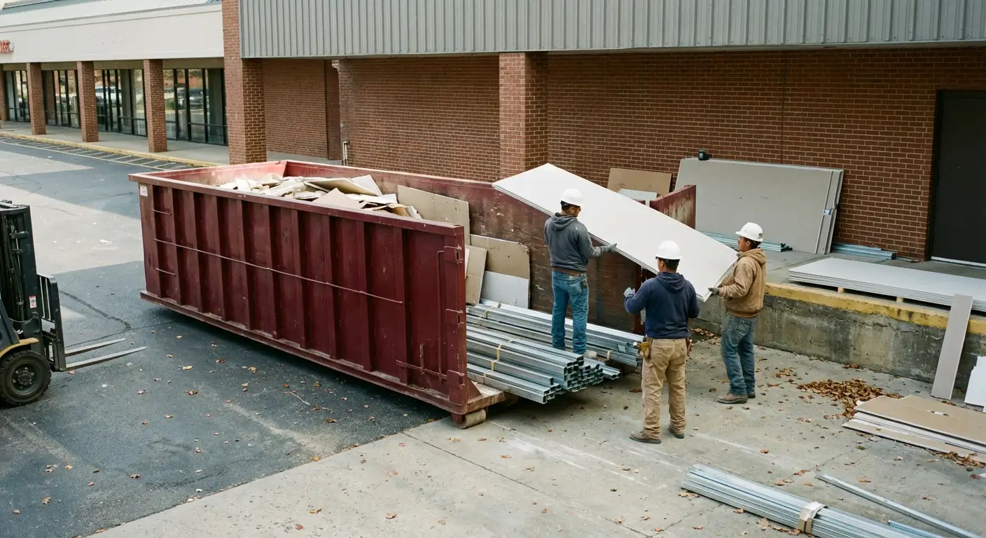 Commercial Strip-Mall Demolition in Towson, MD
